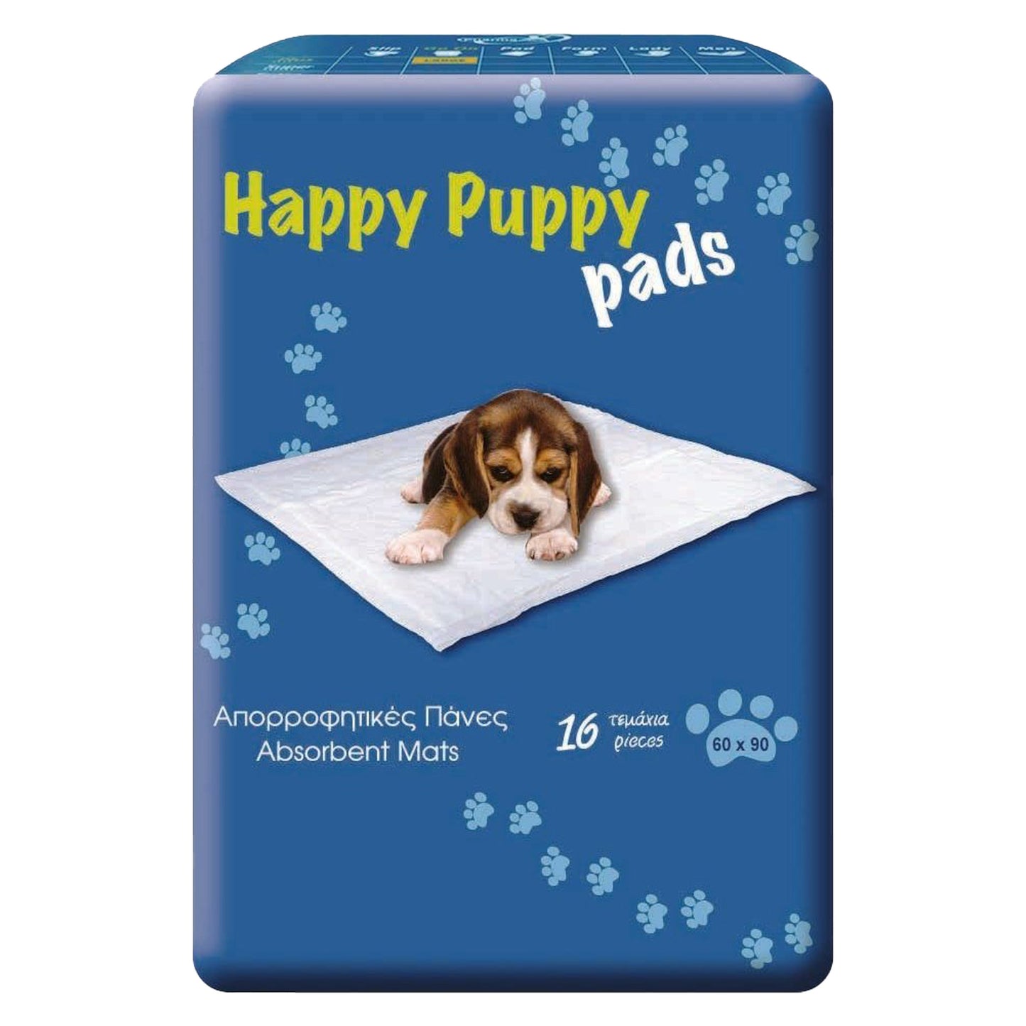 Trainingsmatten Happy Puppy pads Welpentoilette Größe 60x90cm