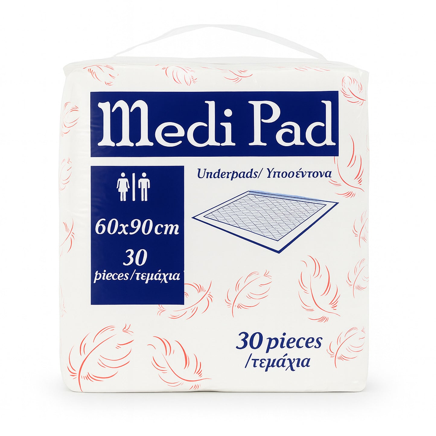 Premium Einweg Inkontinenzunterlage Bettschutz Größe 60x90cm