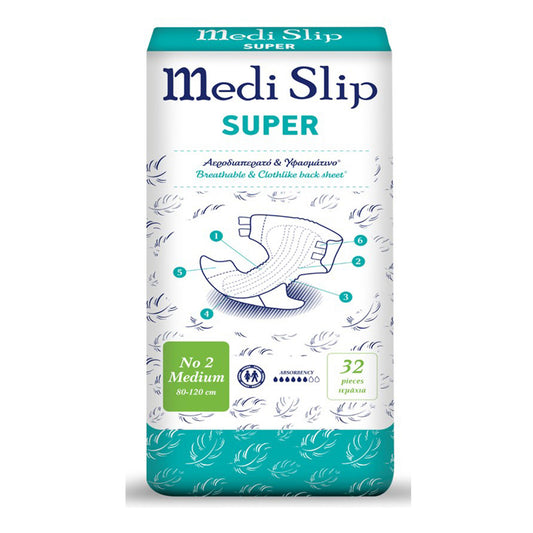 Inkontinenzwindeln Medi Slip Super für Erwachsene Größe M/L/XL