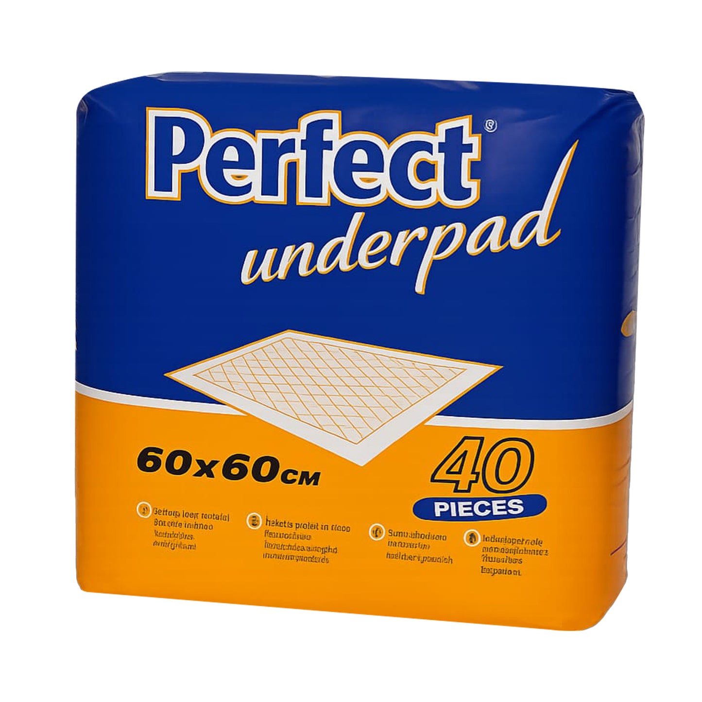 Premium Einweg Inkontinenzunterlage Bettschutz Größe 60x60cm